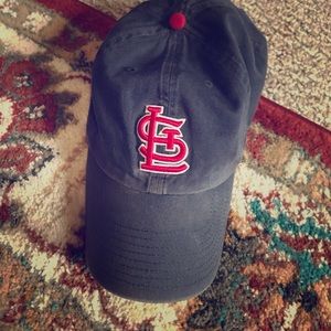 St. Louis cardinals blue ball cap